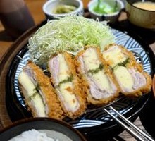 Cheese Pork Cutlet Curry Rice