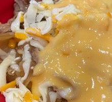 Cheese Pork Rice Bowl