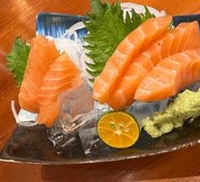 Salmon Belly Sashimi