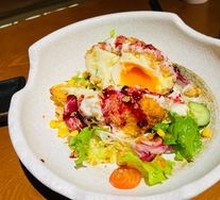 Hot Spring Egg Mashed Potato Salad