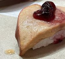 Red Wine Foie Gras Sushi