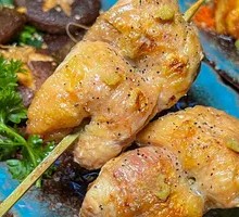 Basil Chicken with Oysters