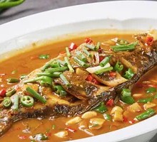 Braised Peach Blossom Mandarin Fish