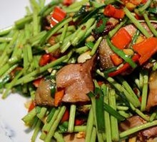 Bamboo Shoots Stir-Fried with Preserved Pork