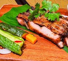 Grilled Pork Neck Meat