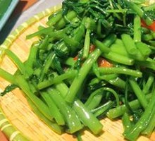 Shrimp Paste with Water Spinach