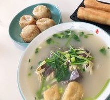 First-class Duck Blood and Noodle Soup