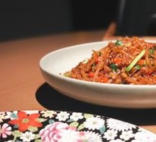 Crunchy Potato Shreds with Millet