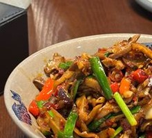 Smoked Bamboo Shoots with Preserved Pork