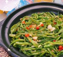 Stewed String Beans in Clay Pot