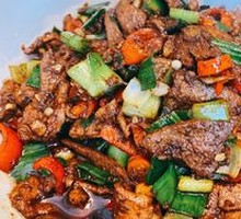 Stir-fried猪 Liver with Lean Pork
