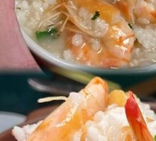 Fresh Shrimp and Scallops Rice Porridge