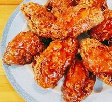 Sweet Red Sauce Chicken Wings