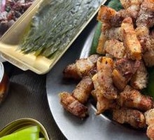 Wild Garlic Pork Belly