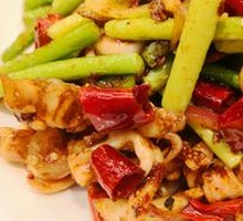 Spicy Squid Stir-Fry