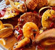 Clams with Mixed Shellfish