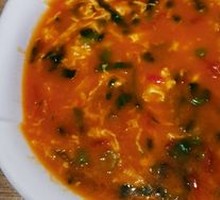 Tomato Dumpling Soup