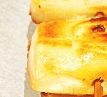 Grilled Steamed Bun Slices