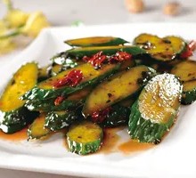 Basil-Infused Cucumber Salad