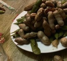 Edamame and Peanut Platter