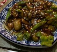 Braised Eggplant Rice Bowl