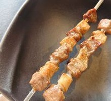 Salt-only Lamb Skewers