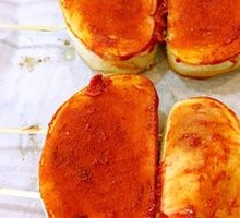 Steamed bun slices