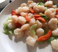 Stir-fried Shrimp with Sauce