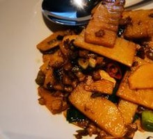 Snow菜 Stir-fried Golden Bamboo Shoots