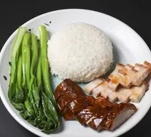 Roast Duck and Pork Rice