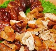 Stewed Pig Intestines in Sauce