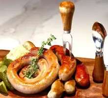 German Sausage Platter