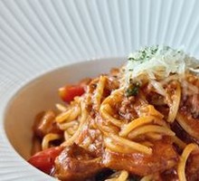 Classic Italian Meat Sauce Pasta