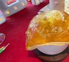 Crispy Pastry Hungarian Beef Soup
