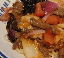 Fried Meat Noodles