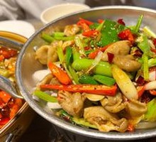 Spicy Pork Intestines Stir-fry