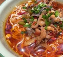 Pickled Chili Chicken Offal Noodles