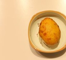 Honey-glazed egg