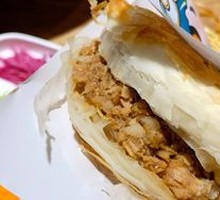 Crispy Pastry Meat Sandwich