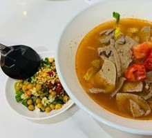 Sour Pork Liver Rice Noodles