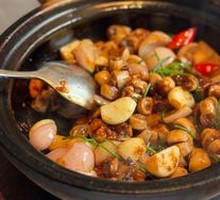Stir-fried Blood Sausage