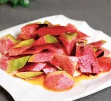 Spicy Radish Peel Salad