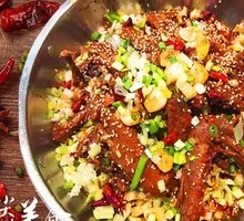 Duck with Dried Shrimp Hot Pot