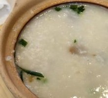 Century Egg and Pork Belly Pot Rice Porridge