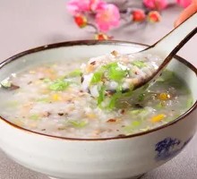 Mushroom and Corn Porridge