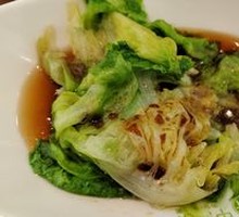 Boiled lettuce