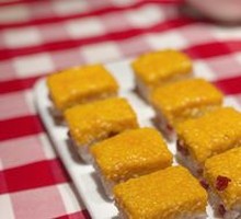 Yellow Millet Cold Cake