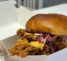 Spicy Braised Chicken Burger