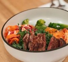 Korean-style Beef Bowl with Energy Boost