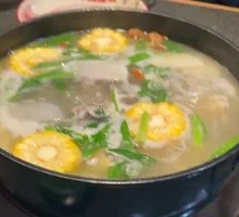 Clear Broth Beef Hot Pot with Skin